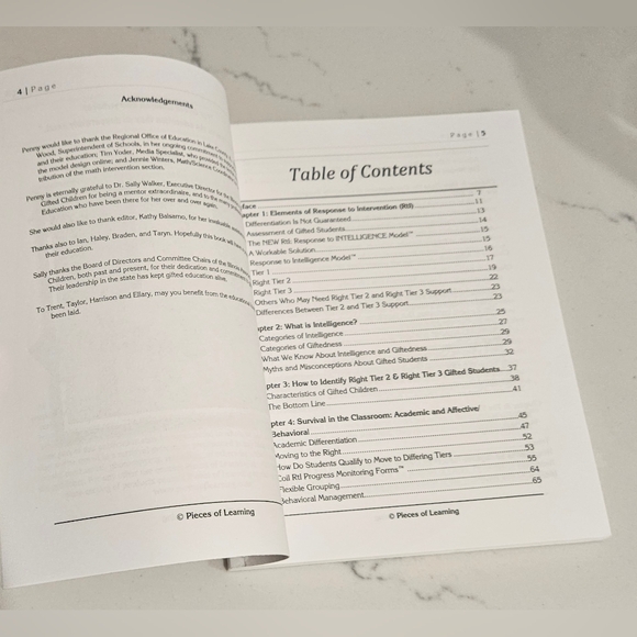 The NEW RtI: Response to Intelligence 2nd Edition Paperback Book - Picture 6 of 7